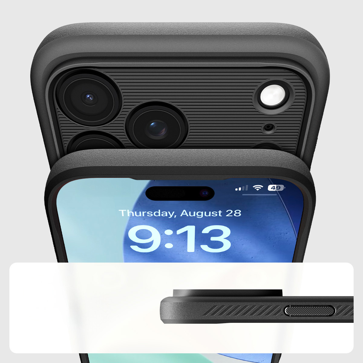 Etui Spigen Rugged Armor Mag z MagSafe do Apple iPhone 17 Pro Max, czarne