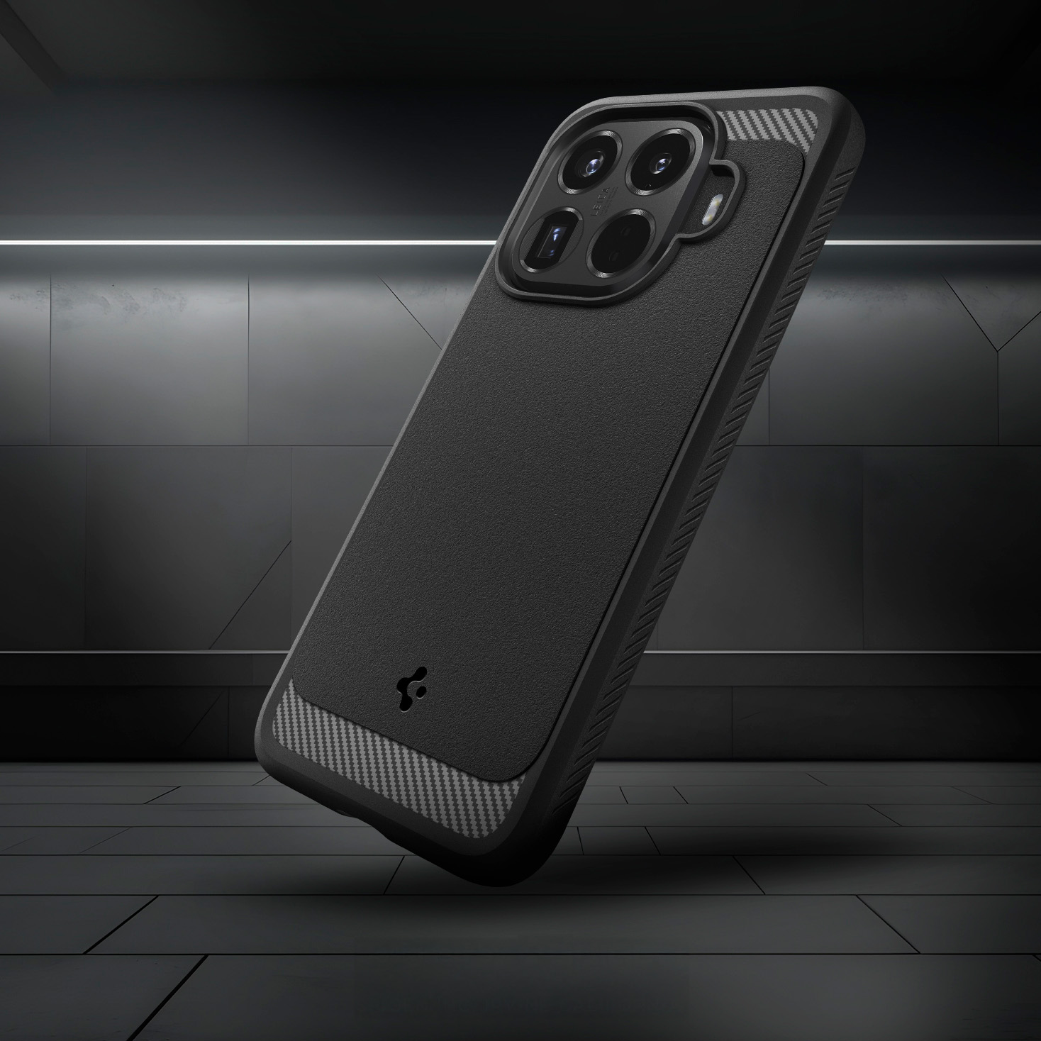 Etui Spigen Rugged Armor do Xiaomi 15T Pro, czarne