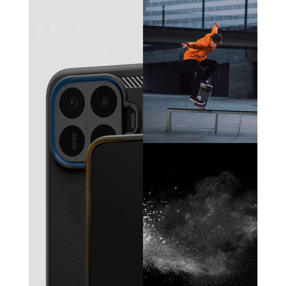 Etui Spigen Rugged Armor do Xiaomi 17T, czarne