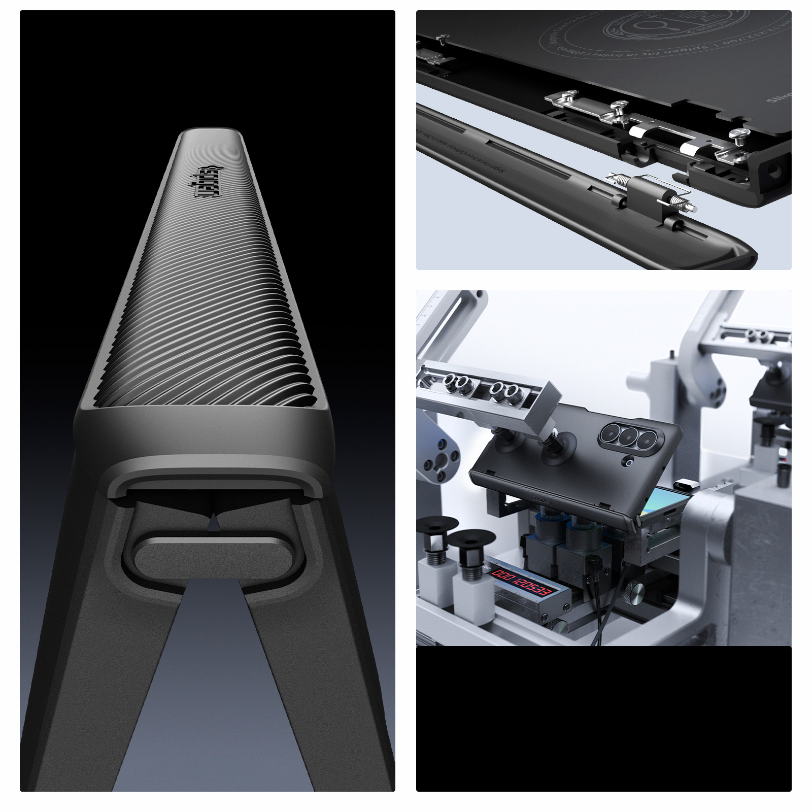 Etui Spigen Slim Armor Pro Mag Fit ochrona zawiasu Galaxy Z Fold8 Ultra