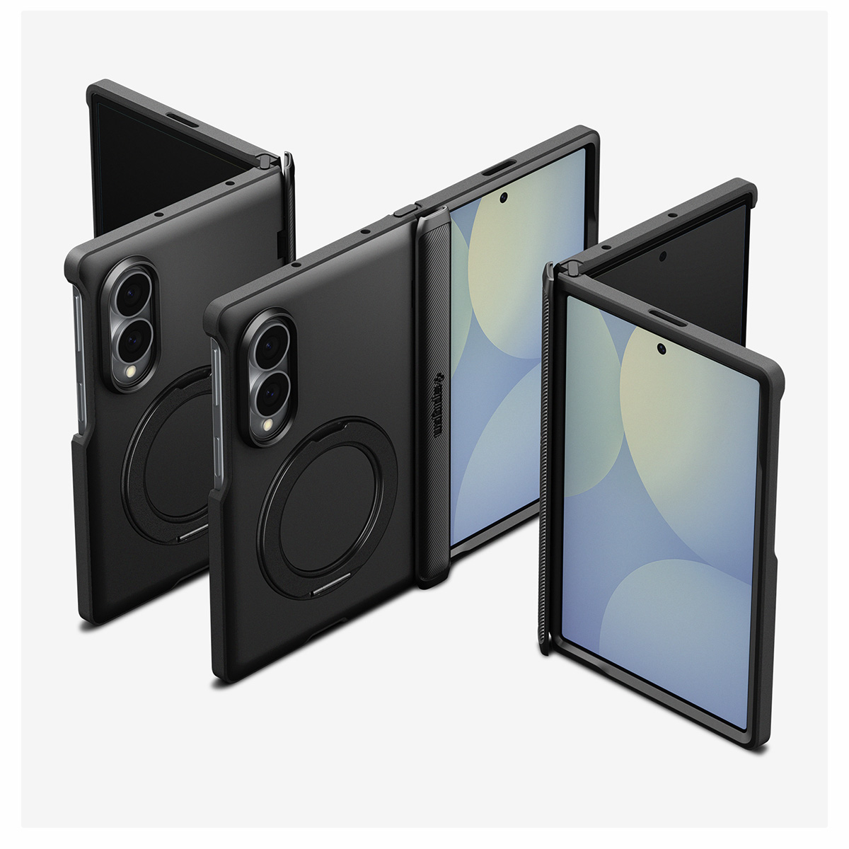 Etui Spigen Slim Armor Pro S Mag do Galaxy Z Fold8, czarne