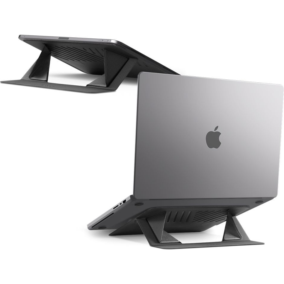 Spigen SlimFold LD201-S6 – ultracienka podstawka pod laptopa i tablet, Space Grey