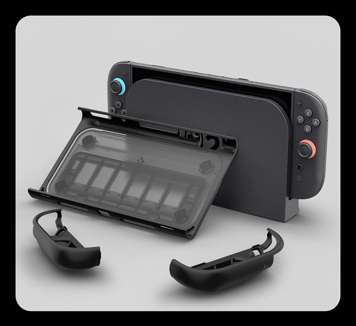 Etui Spigen Snap Switch do Nintendo Switch 2, czarne