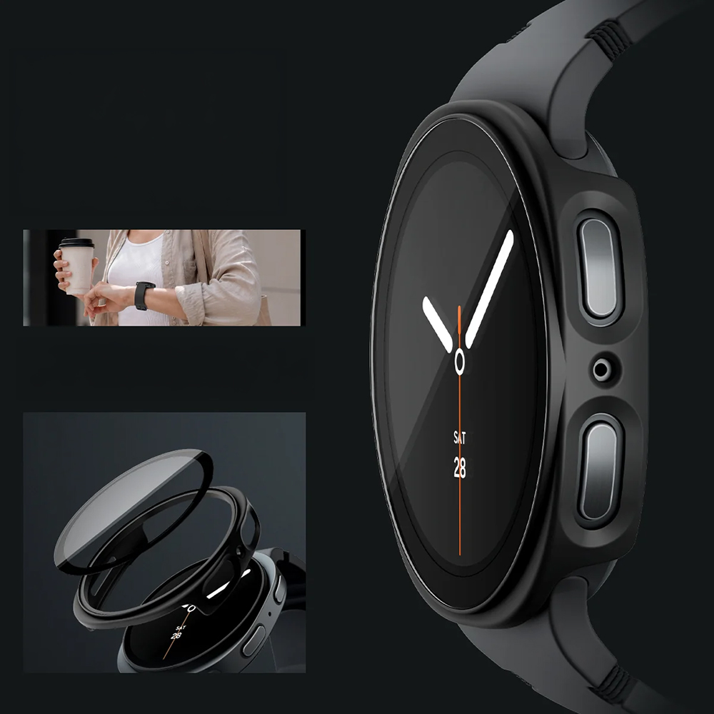 Oryginalne etui od marki Spigen z serii Thin Fit 360 dla Galaxy Watch 9 / 8 (40 mm)