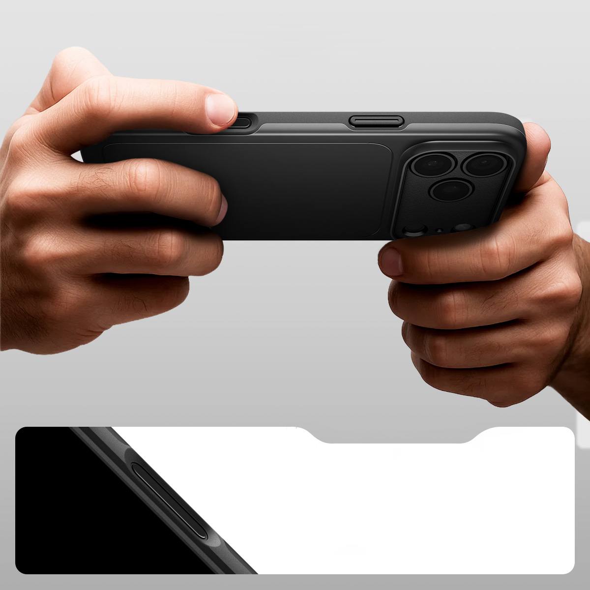 Etui Spigen Thin Fit Mag MagSafe do Apple iPhone 17 Pro Max, czarne