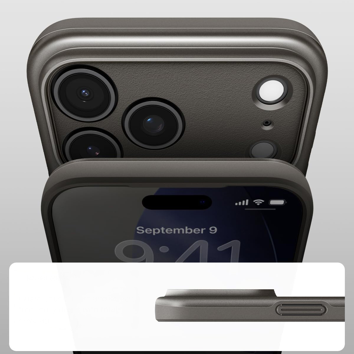 Etui Spigen Thin Fit Mag MagSafe do Apple iPhone 17 Pro, stalowe
