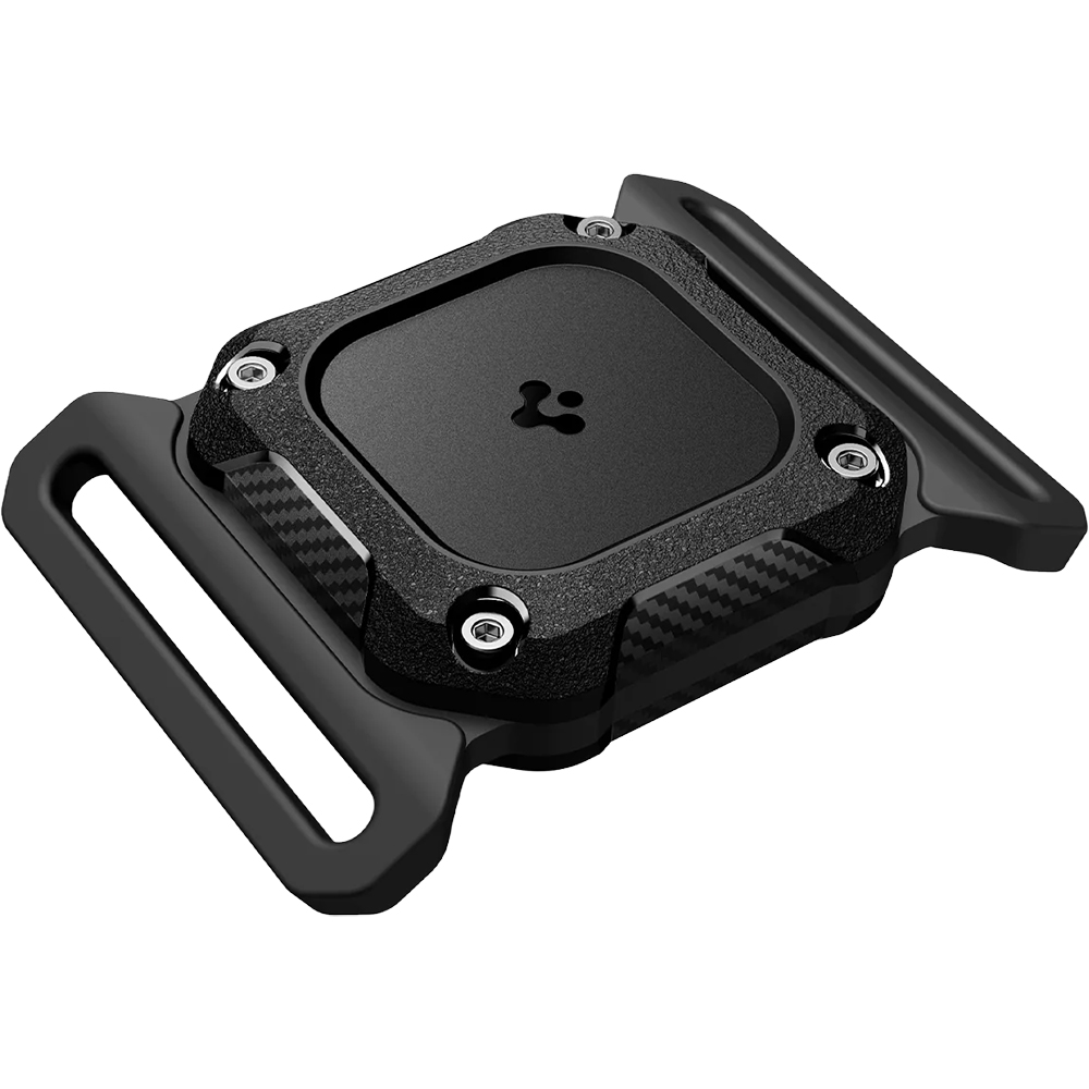 Spigen Tough Armor Pet Collar, trwała ochrona dla lokalizatora Apple AirTag, wodoszczelność, czarne