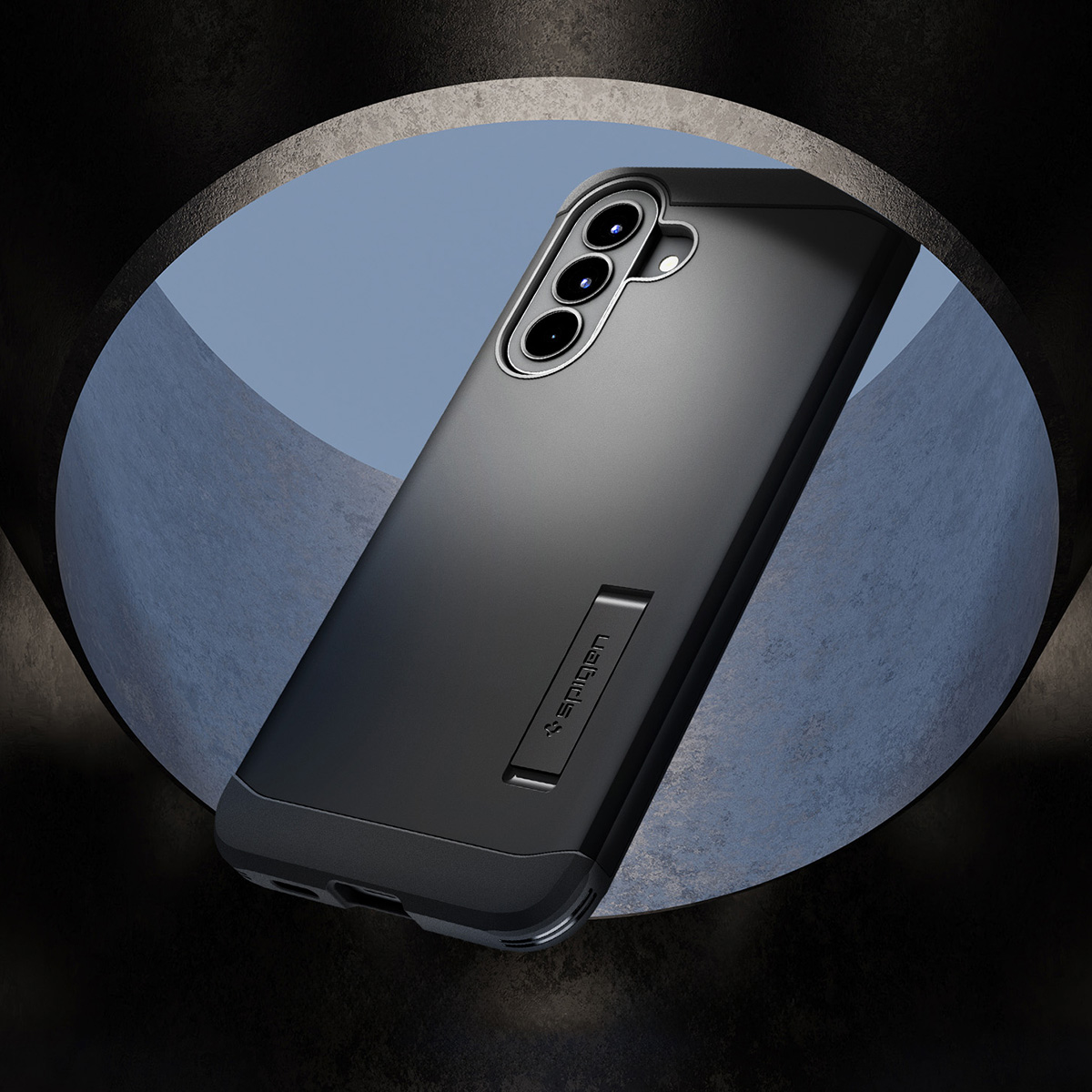 Etui Spigen Tough Armor do Samsung Galaxy A57 5G, czarne