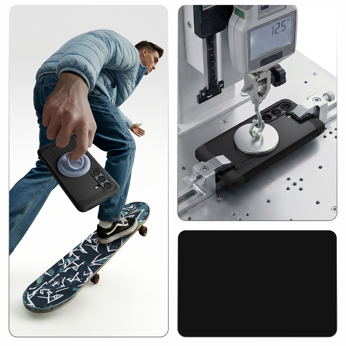 Etui Spigen Tough Armor Mag MagSafe do Samsung Galaxy S26 Plus, czarne