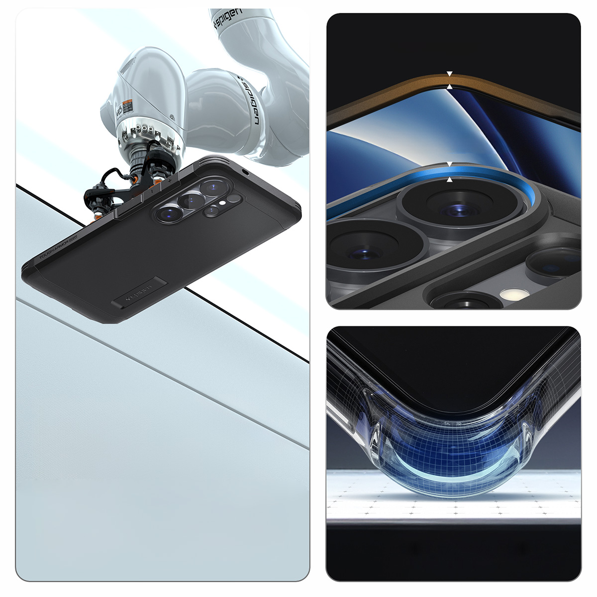 Etui Spigen Tough Armor Mag MagSafe do Samsung Galaxy S26 Ultra, czarne