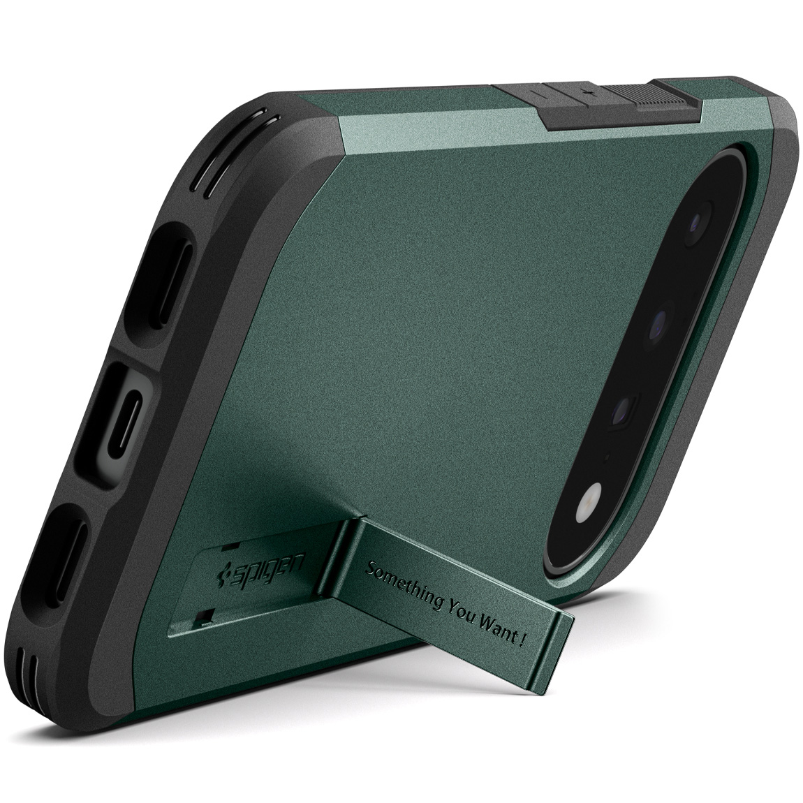 Etui Spigen Tough Armor Mag MagSafe do Google Pixel 11, zielone