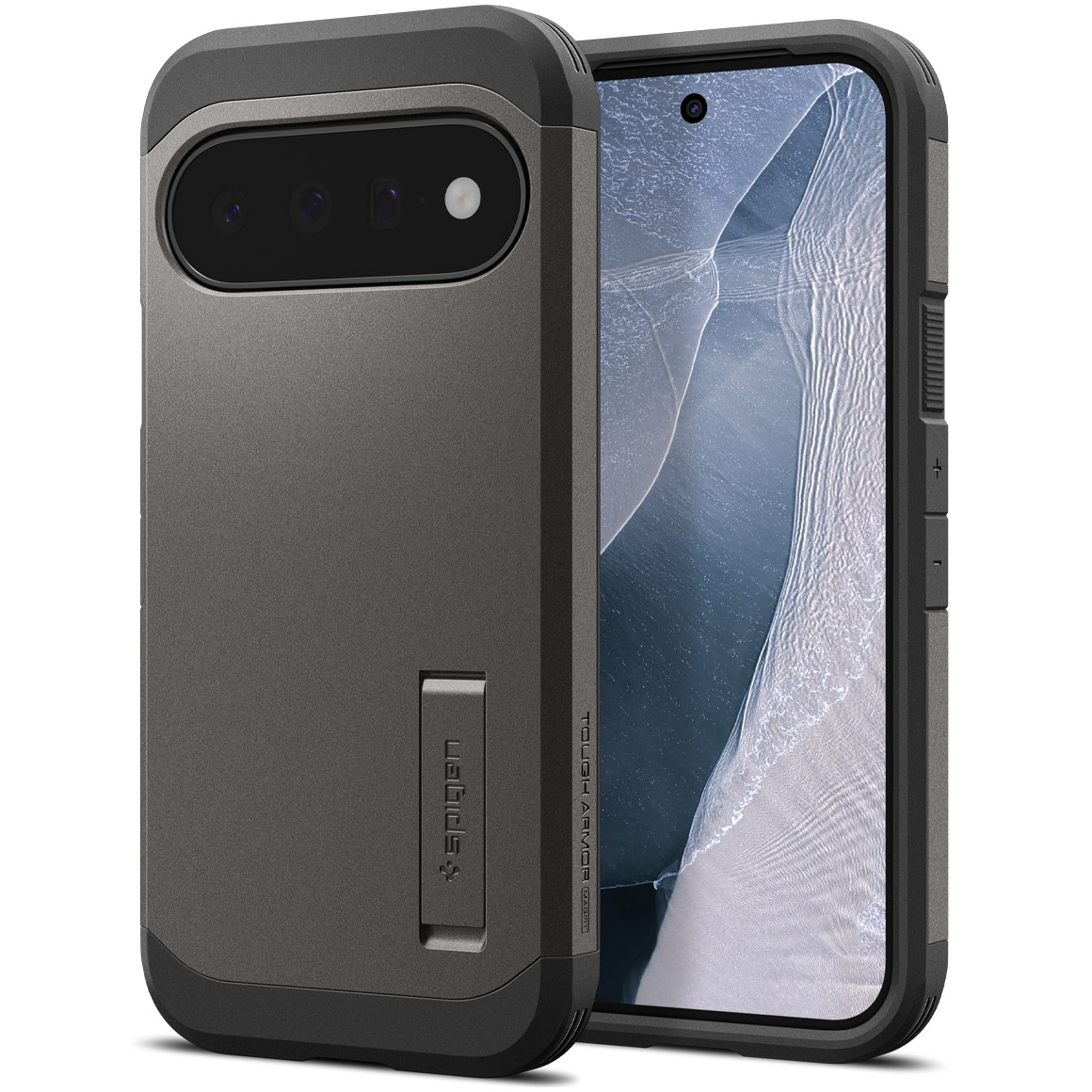 Etui Spigen Tough Armor Mag MagSafe do Google Pixel 11, szare