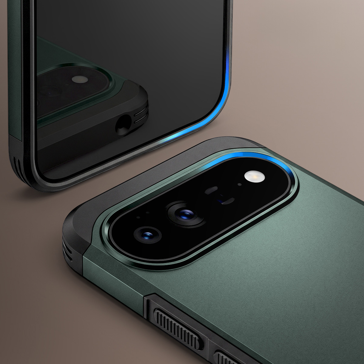 Etui Spigen Tough Armor Mag MagSafe do Google Pixel 11 Pro, zielone