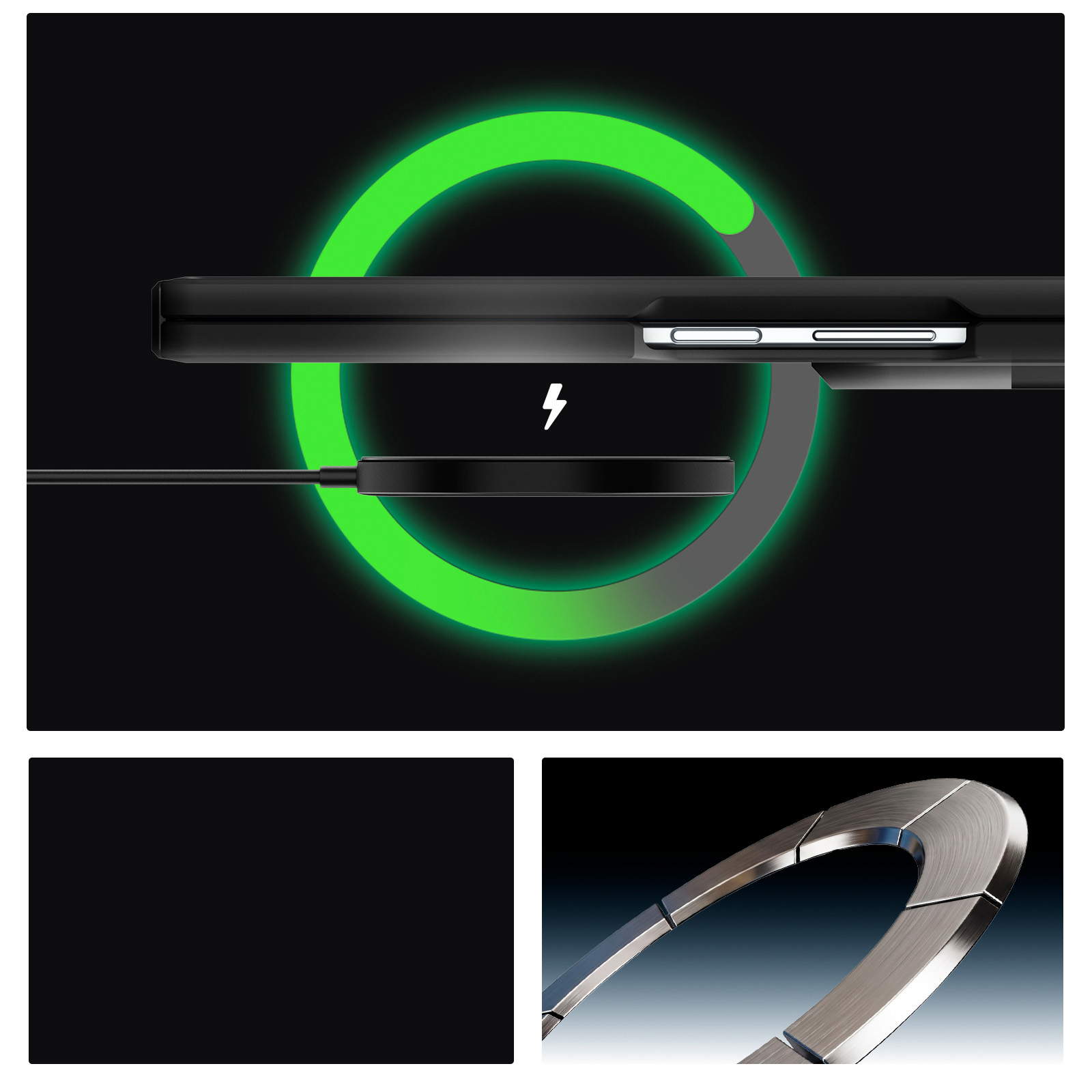 Etui Spigen Tough Armor Pro Mag do MagSafe do Galaxy Z Fold8 Ultra, czarne