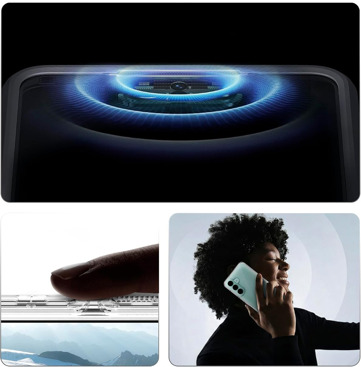 Etui Spigen Ultra Hybrid do Samsung Galaxy S26 FE, przezroczyste