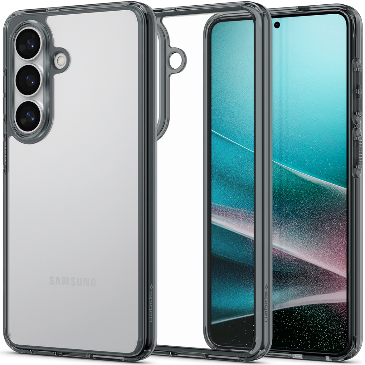 Etui Spigen Ultra Hybrid do Samsung Galaxy S26 Plus, przezroczysto-przydymione