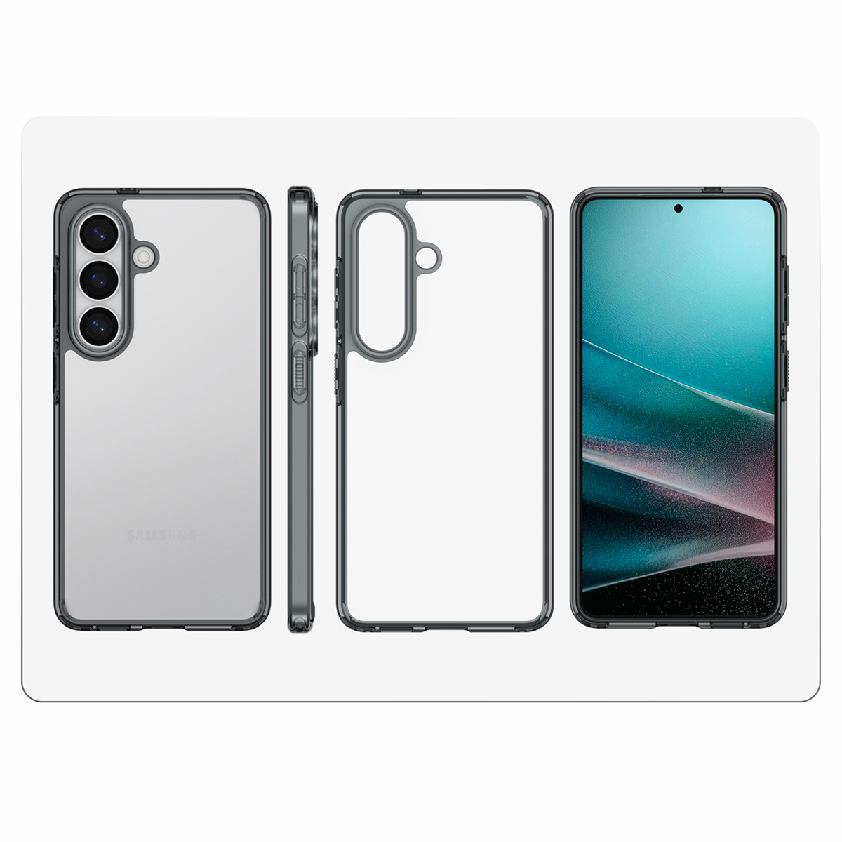 Etui Spigen Ultra Hybrid do Samsung Galaxy S26, przezroczysto-przydymione