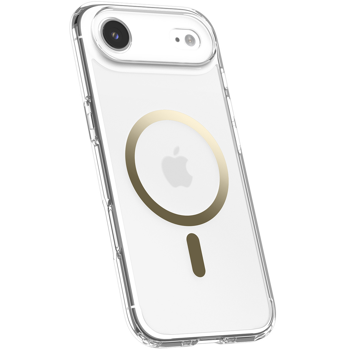 Etui Spigen Ultra Hybrid Mag z MagSafe do Apple iPhone Air, przezroczysto-złote