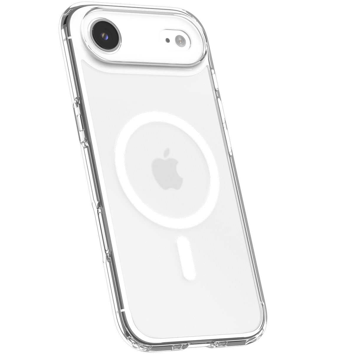 Etui Spigen Ultra Hybrid Mag z MagSafe do Apple iPhone Air, przezroczysto-białe