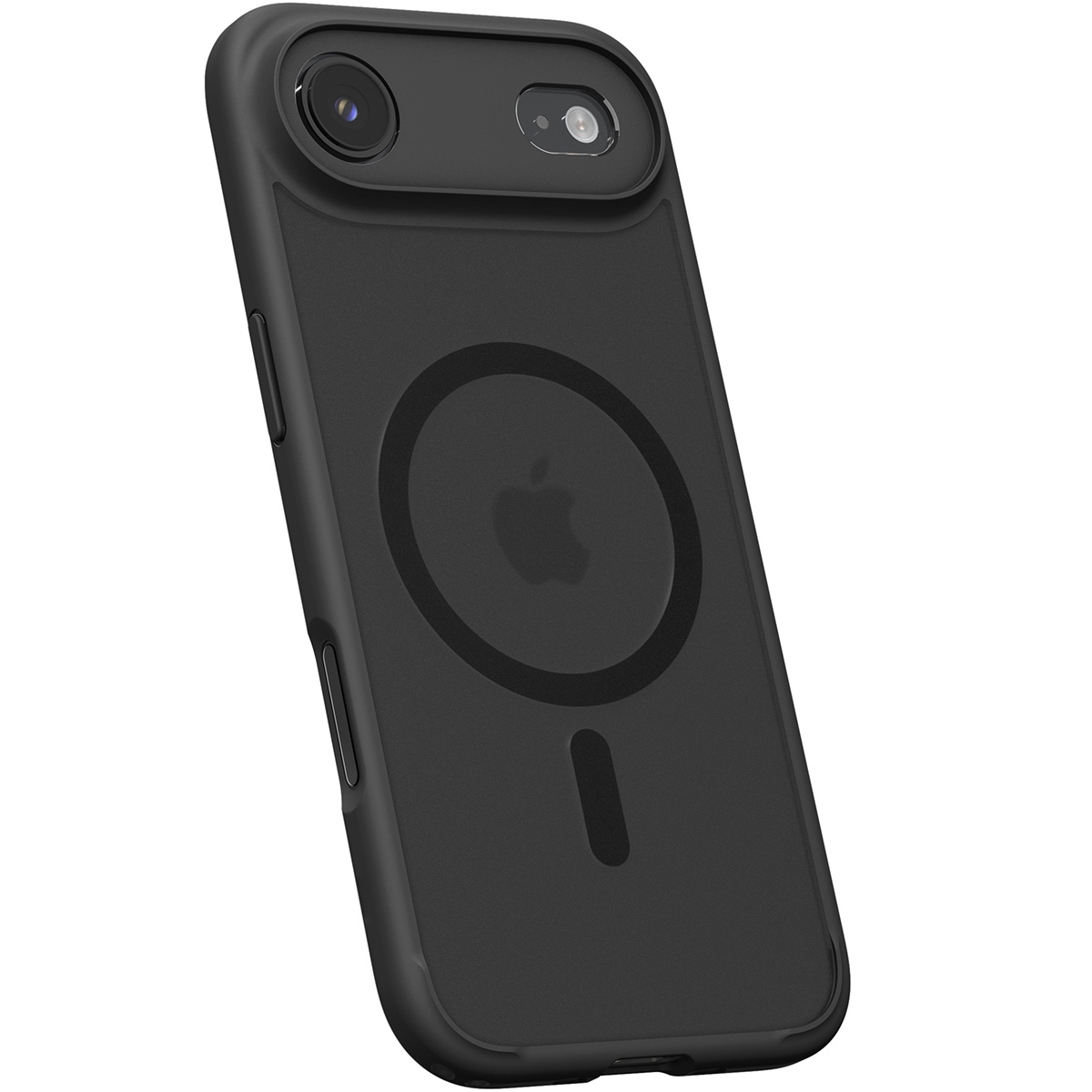 Etui Spigen Ultra Hybrid Mag z MagSafe do Apple iPhone Air, półprzezroczysto-czarne
