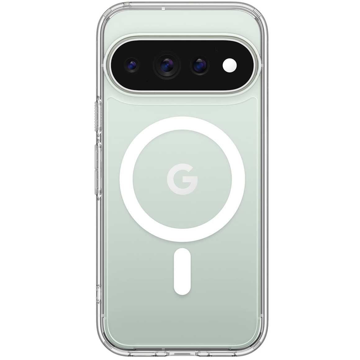 Etui Spigen Ultra Hybrid Mag z MagSafe do Google Pixel 11 Pro, przezroczysto-białe