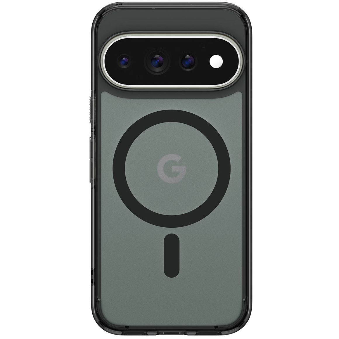 Etui Spigen Ultra Hybrid Mag z MagSafe do Google Pixel 11 Pro, półprzezroczysto-czarne