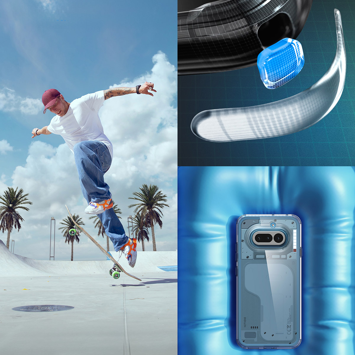 Etui Spigen Ultra Hybrid do Nothing Phone 4a, przezroczyste