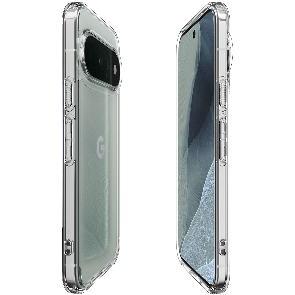 Etui Spigen Ultra Hybrid do Google Pixel 11 Pro, przezroczyste
