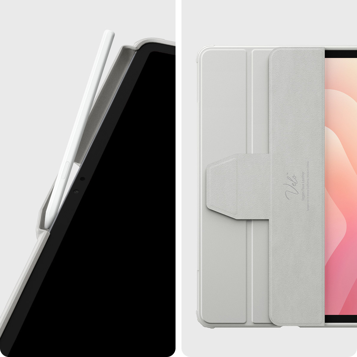 Etui Spigen Ultra Hybrid Pro do Galaxy Tab S11, czarno-przezroczyste