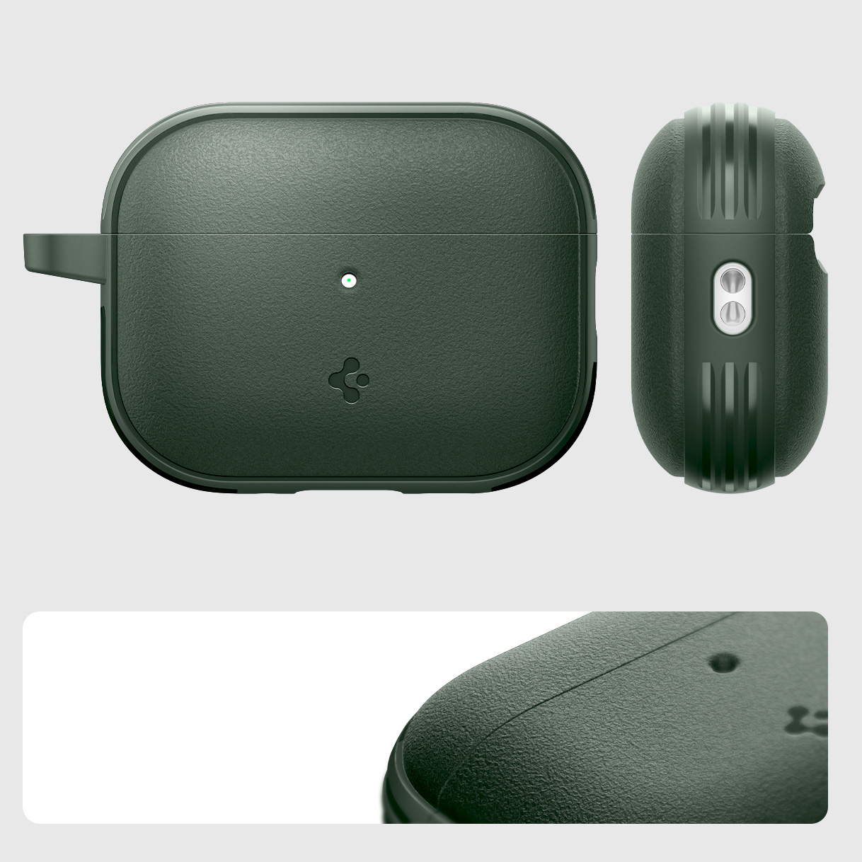 Etui Spigen Vault do Apple AirPods Pro 3, zielone