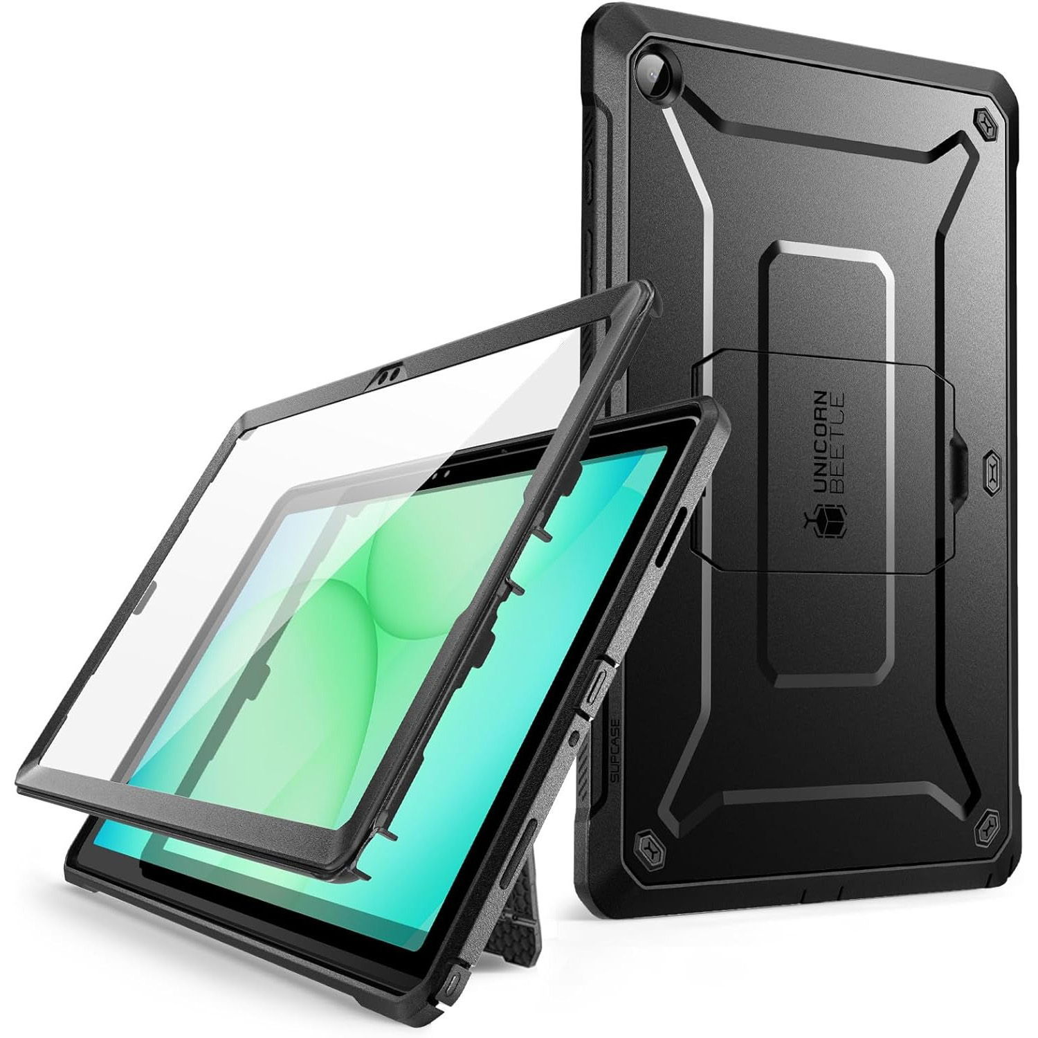 Etui pancerne Supcase Unicorn Beetle Pro do Galaxy Tab A11 Plus, czarne