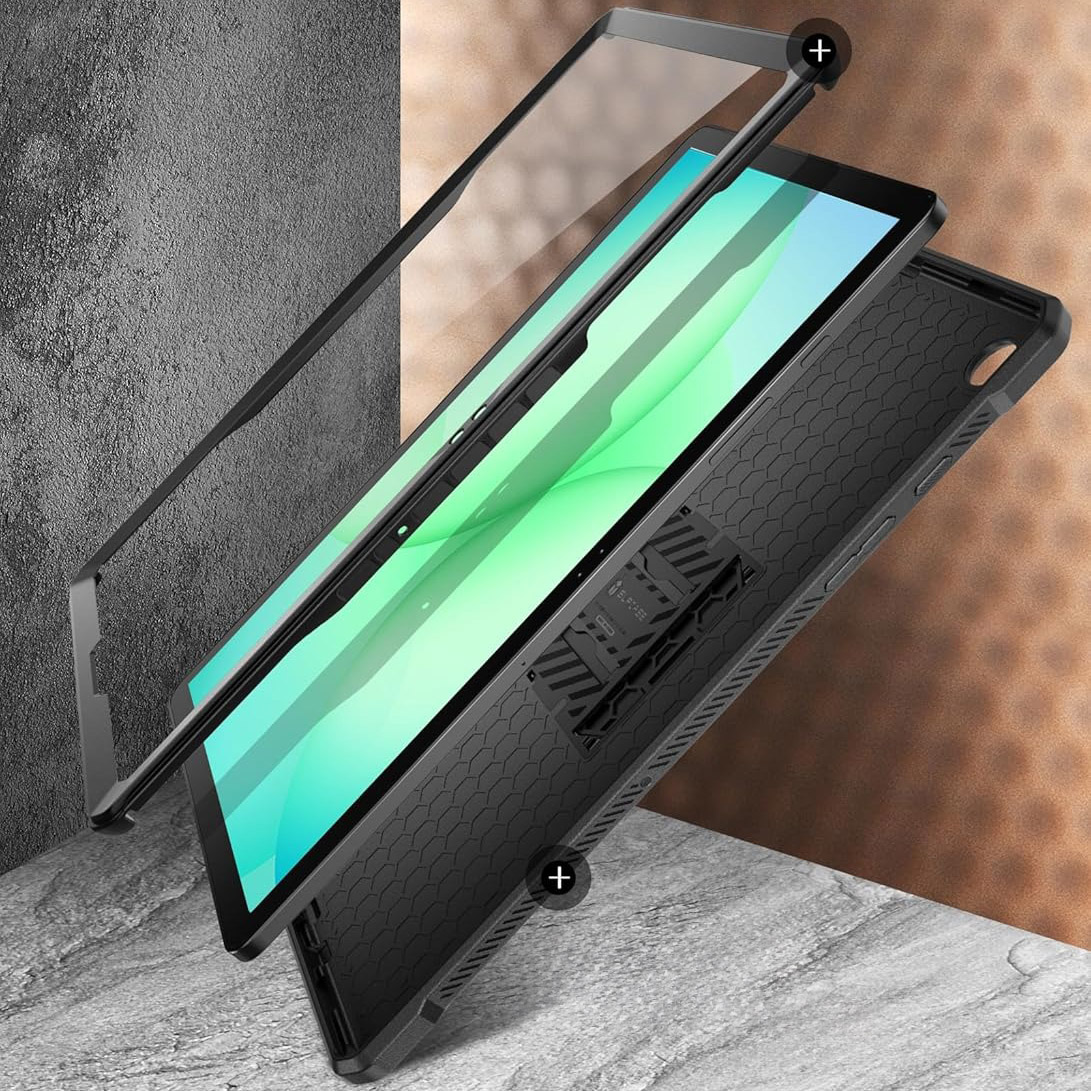 Etui pancerne Supcase Unicorn Beetle Pro do Galaxy Tab A11 Plus, czarne