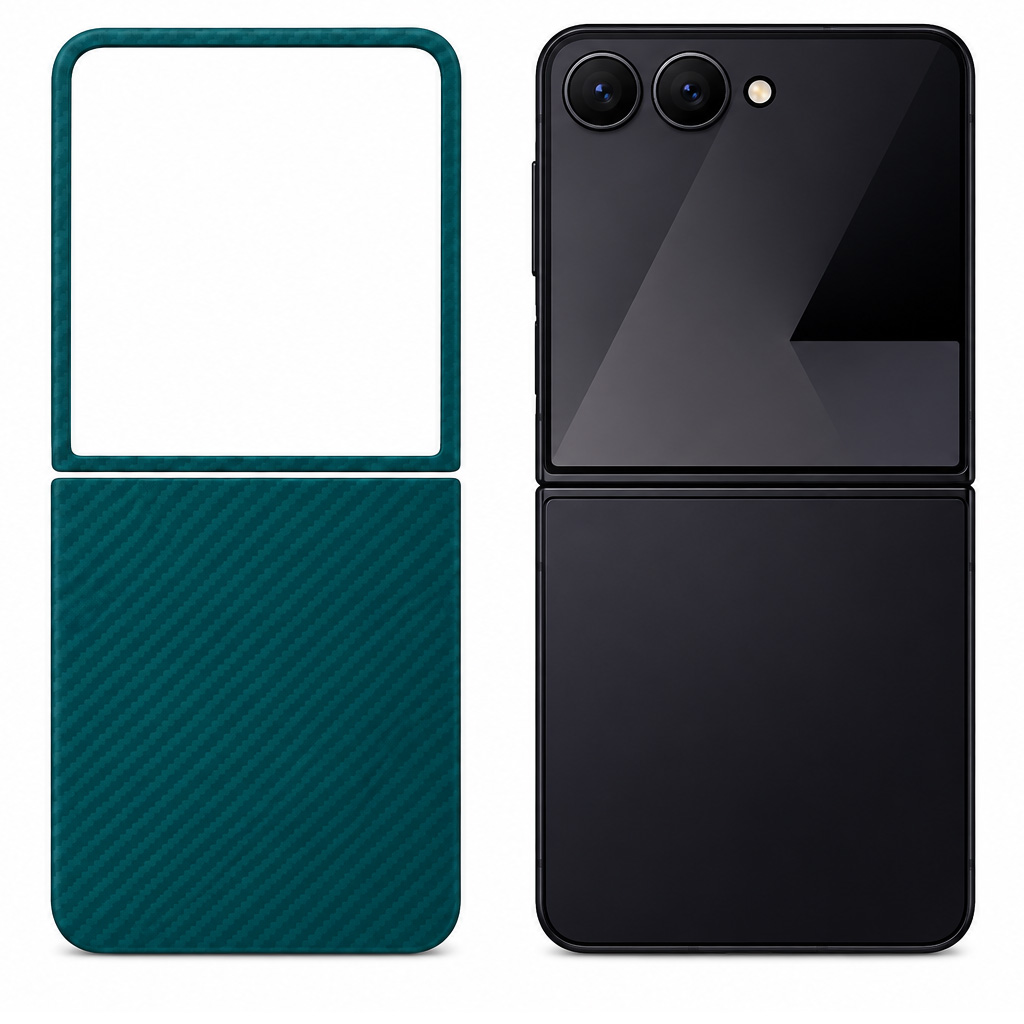 Pancerne etui Tactical MagForce Aramid do Samsung Galaxy Z Flip7, niebieskie
