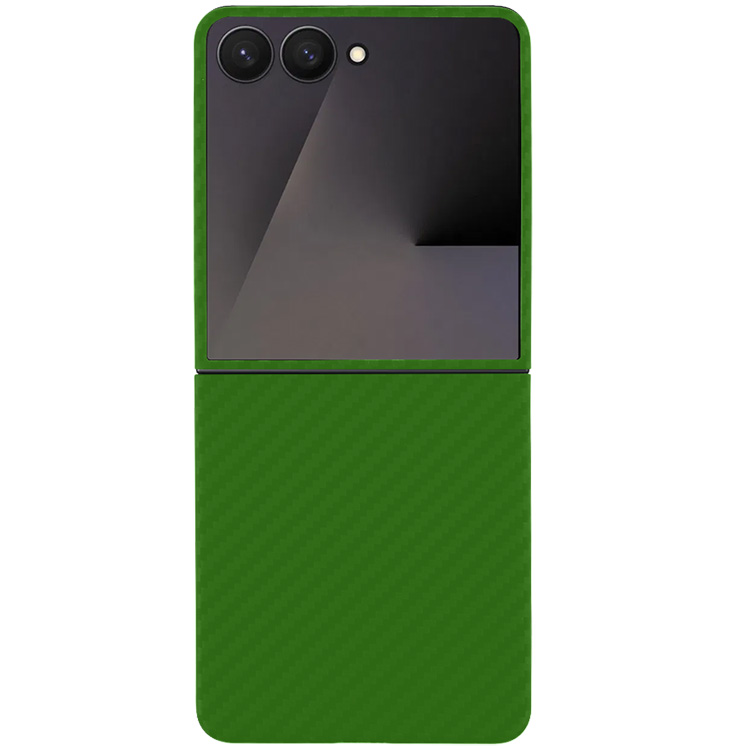 Pancerne etui Tactical MagForce Aramid do Samsung Galaxy Z Flip7, zielone