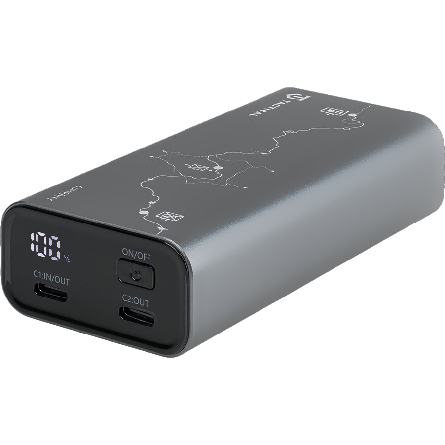 Tactical Squad Company, mobilne źródło zasilania do podróży, nowoczesne ładowanie, szary
