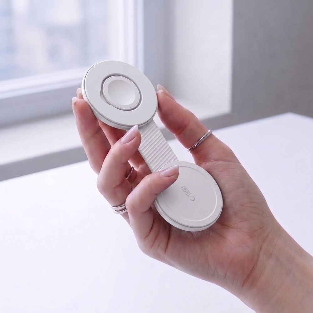Tech-Protect A55 2in1, składana ładowarka MagSafe 2w1 do telefonu i Apple Watch, biała