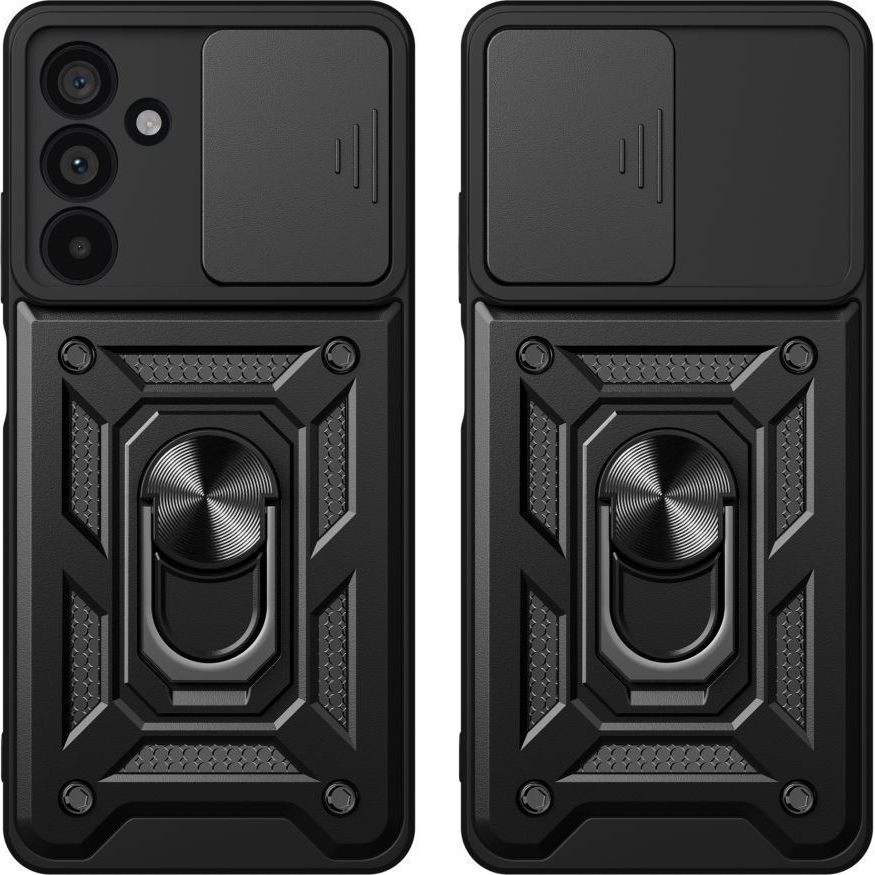 Plecki z uchwytem na palec Tech-Protect Camshield Pro do Galaxy A27 5G, czarne