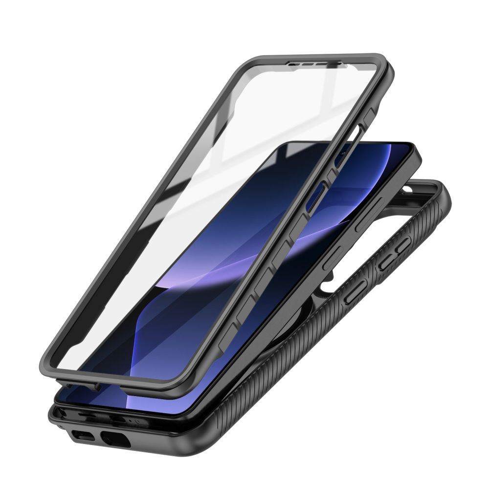 Etui Tech-Protect Defense do MagSafe do Galaxy S26 Ultra, czarne matowe