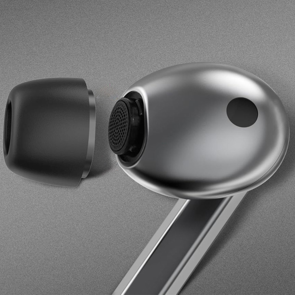Nakładki douszne do słuchawek, Tech-Protect Ear Tips 3-pack do Galaxy Buds 3 Pro, ciemnoszare