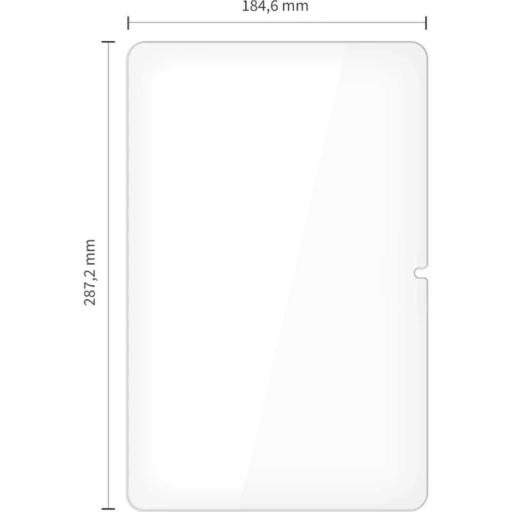 Szkło hartowane Tech-Protect Glass Fit+ do Lenovo Tab P12 / Idea Tab Pro / Yoga Tab Plus 12.7, 2 sztuki, przezroczyste. Szkło o grubości 0,3 mm i twardości 9H wykonane z lekkiego ochronnego szkła frezowanego z powłoką oleofobową.