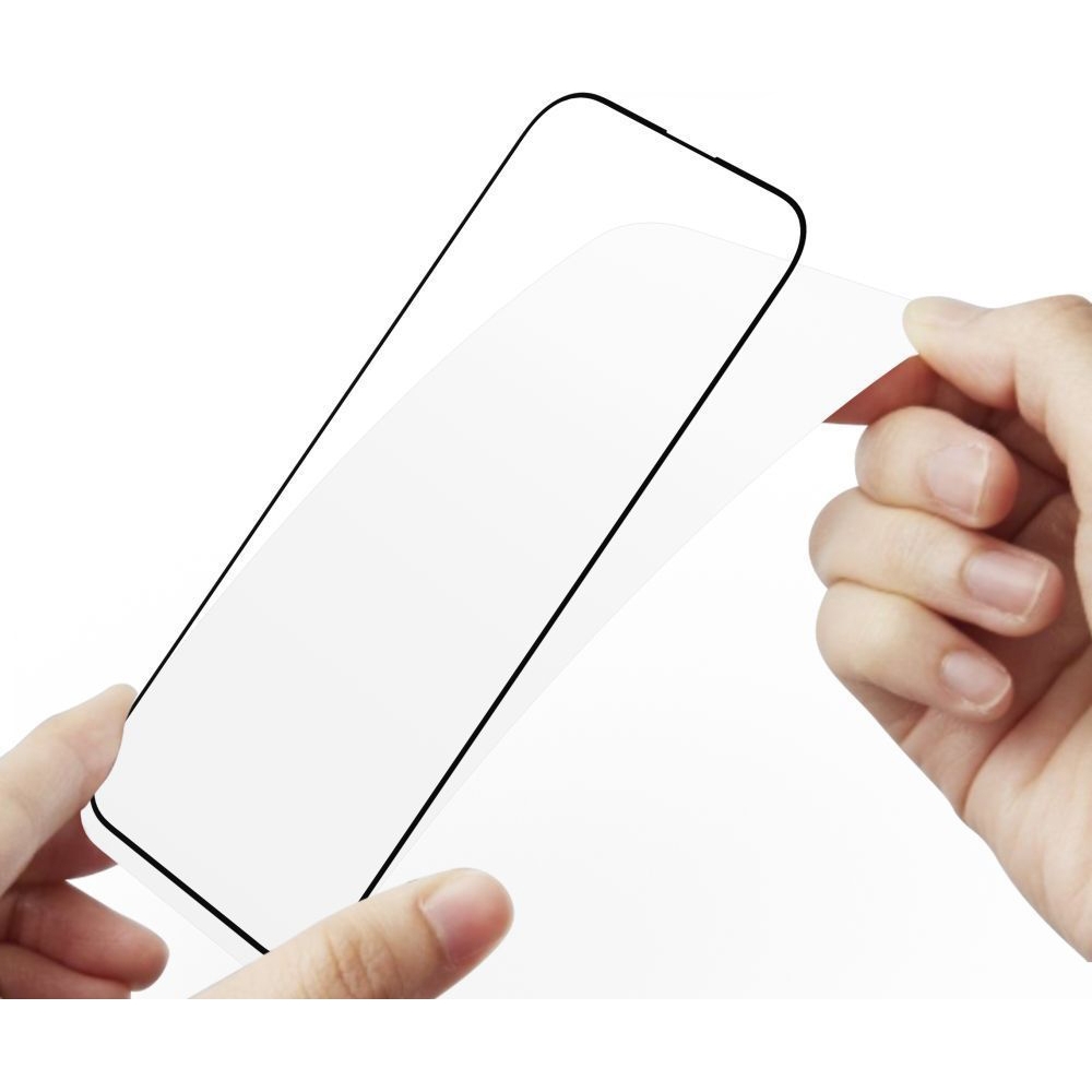 Szkło hartowane Tech-Protect Glass Fit+ do Motorola Moto G77 5G / Moto G67 5G, 2 sztuki, przezroczyste z czarną ramką