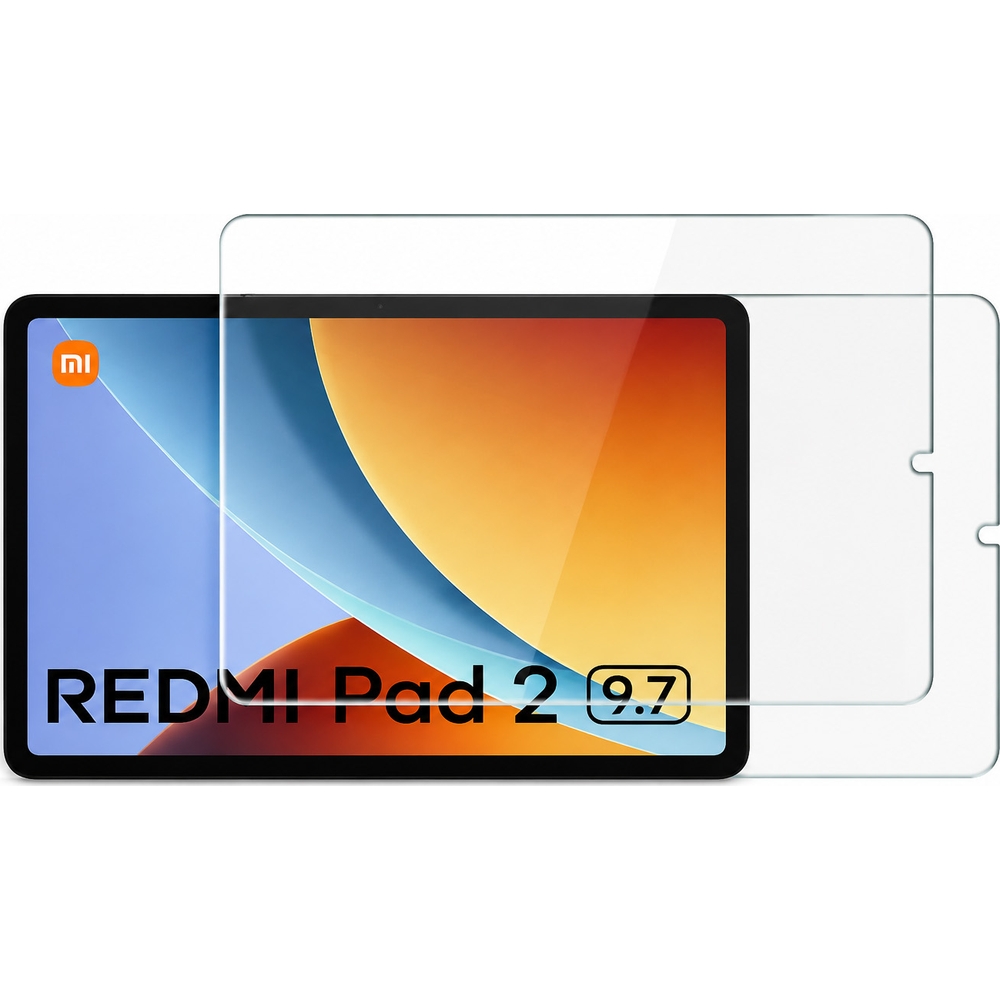 Odporne na zarysowania szkło hartowane Tech-Protect Glass Fit+ do Xiaomi Redmi Pad 2 9,7", 2 sztuki