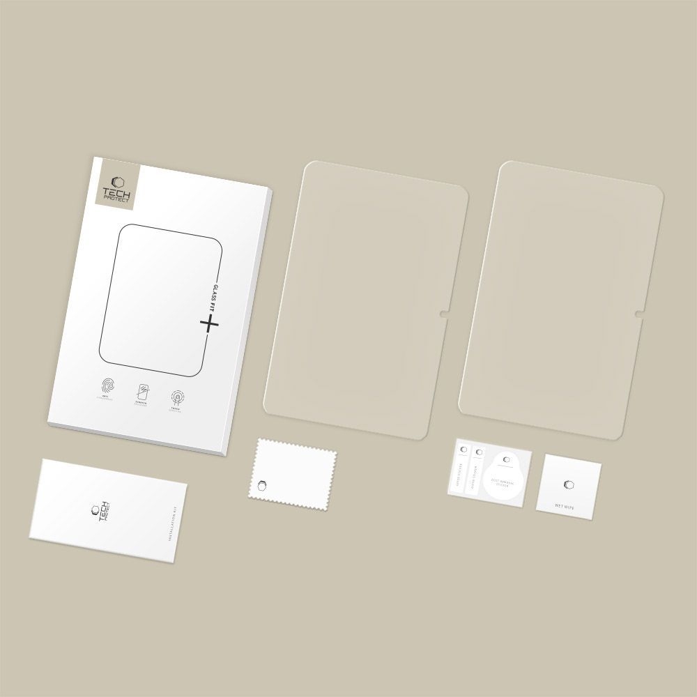 Tech-Protect Glass Fit+ – szkło ochronne 9H do Xiaomi Redmi Pad 2 9,7", 2-pack
