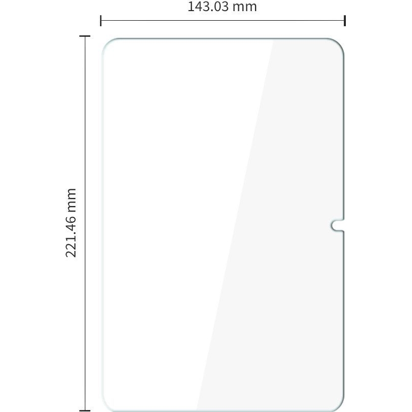 Krystalicznie przejrzyste szkło hartowane Tech-Protect Glass Fit+ do Redmi Pad 2 9,7"