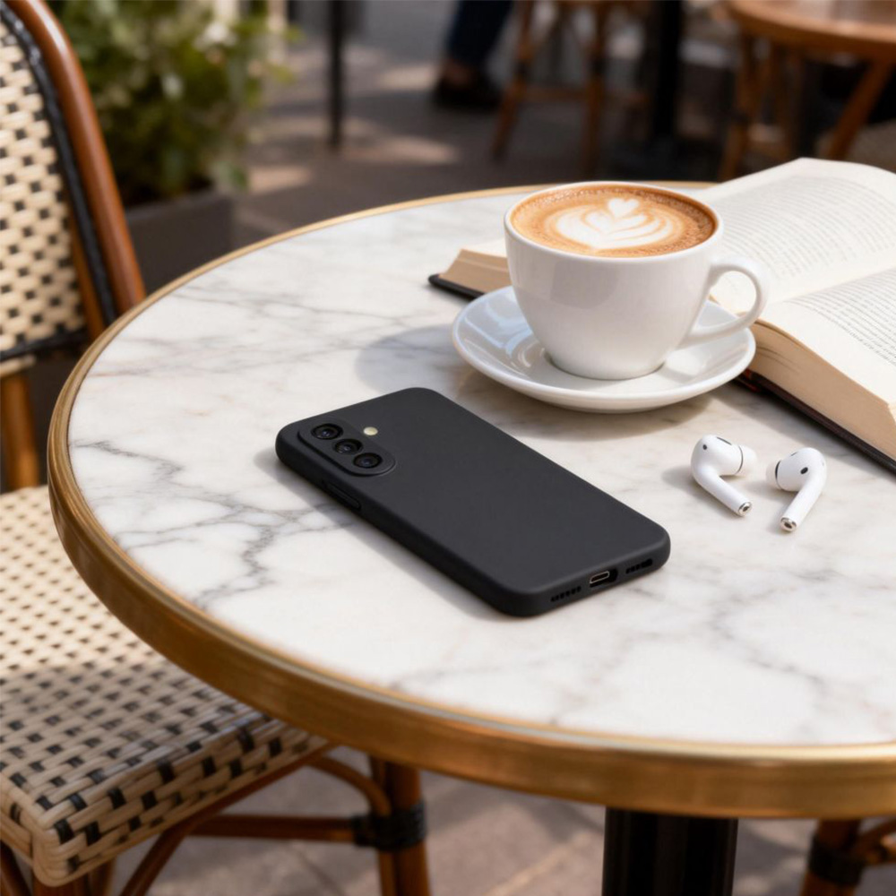 Etui silikonowe Tech-Protect Icon do Galaxy A27 5G, czarne