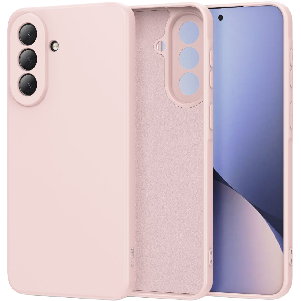 Etui Tech-Protect Icon do Samsung Galaxy A37 5G, różowe. Wysokiej jakości silikonowe etui, które łączy w sobie styl i funkcjonalność.