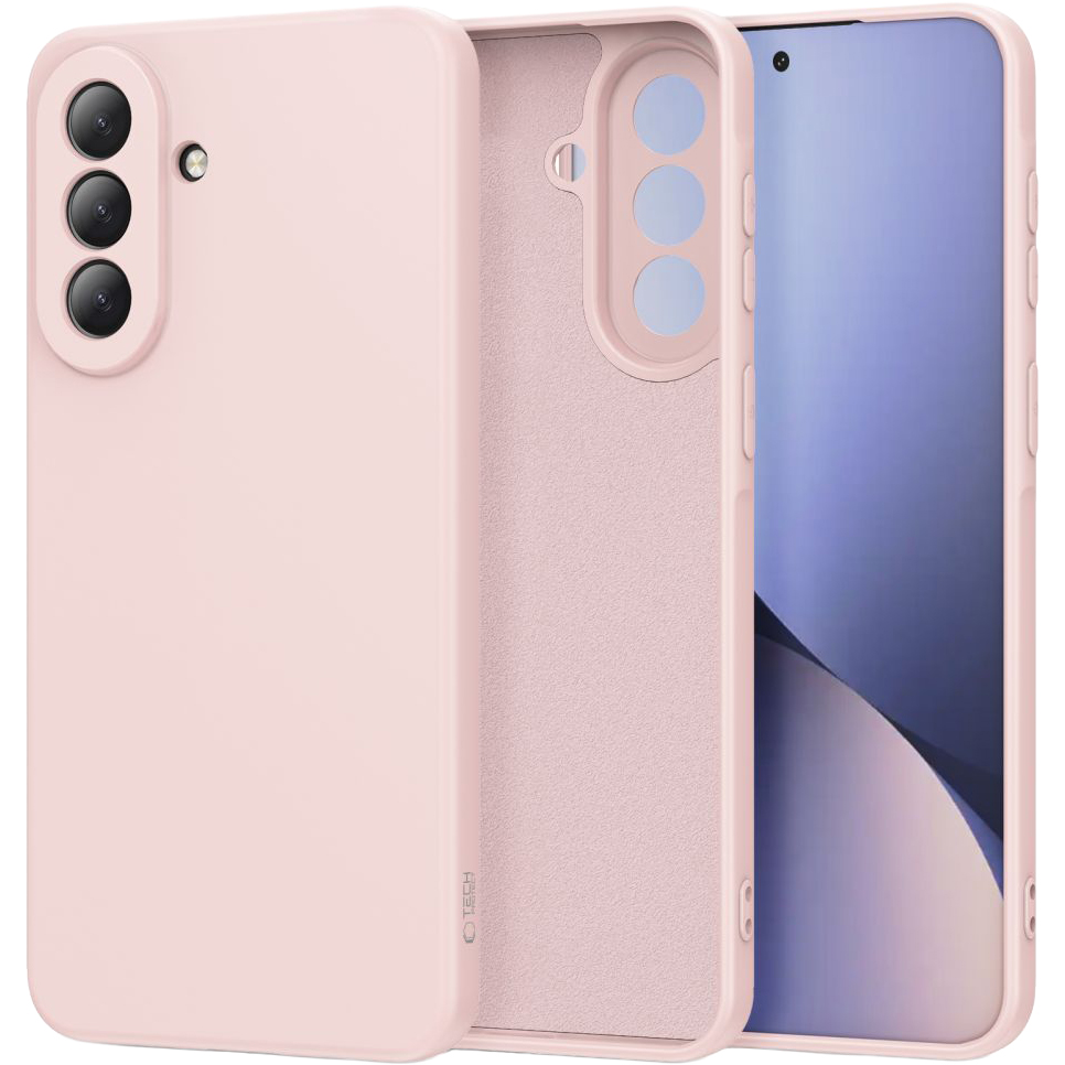 Etui Tech-Protect Icon do Samsung Galaxy A57 5G, różowe. Wysokiej jakości silikonowe etui, które łączy w sobie styl i funkcjonalność.