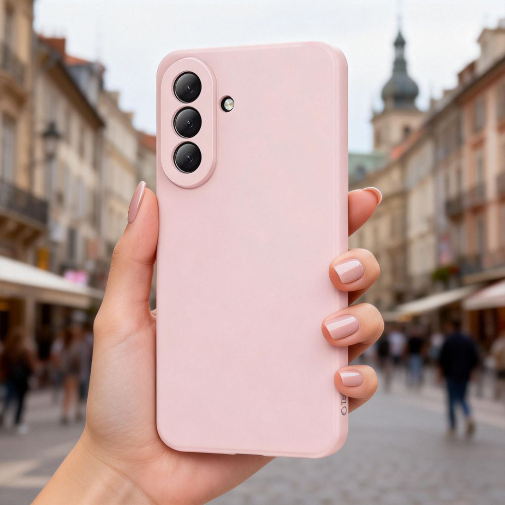 Etui Tech-Protect Icon do Samsung Galaxy A57 5G, różowe. Wysokiej jakości silikonowe etui, które łączy w sobie styl i funkcjonalność.