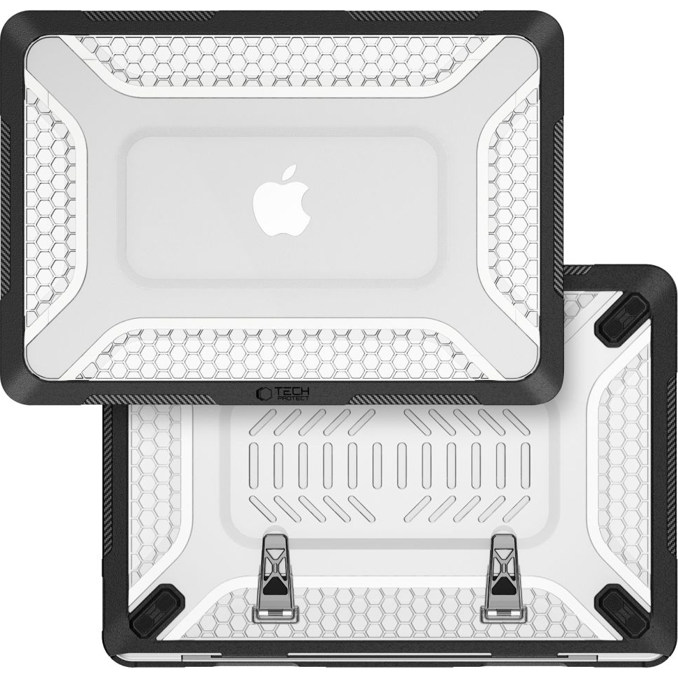 Tech-Protect Kevlar Pro, ergonomiczne podniesienie i lepsze chłodzenie laptopa, wygodna, [kolor-nazwa]