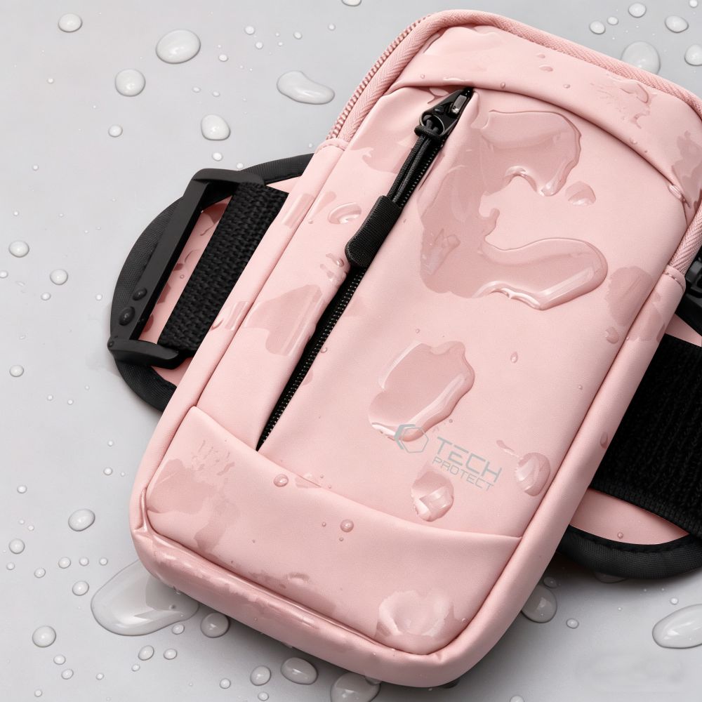 Opaska na ramię Tech Protect M6 Universal Sport Armband, różowa